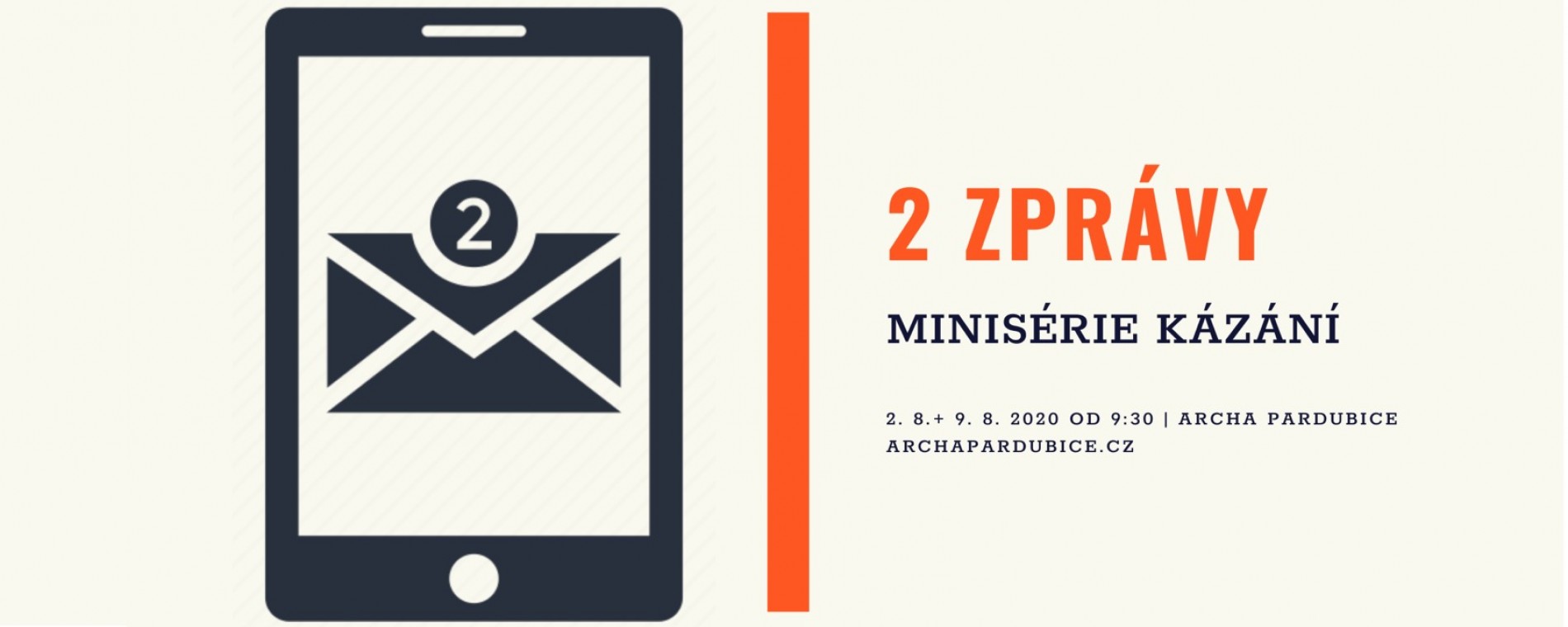 2 zprávy - minisérie kázání