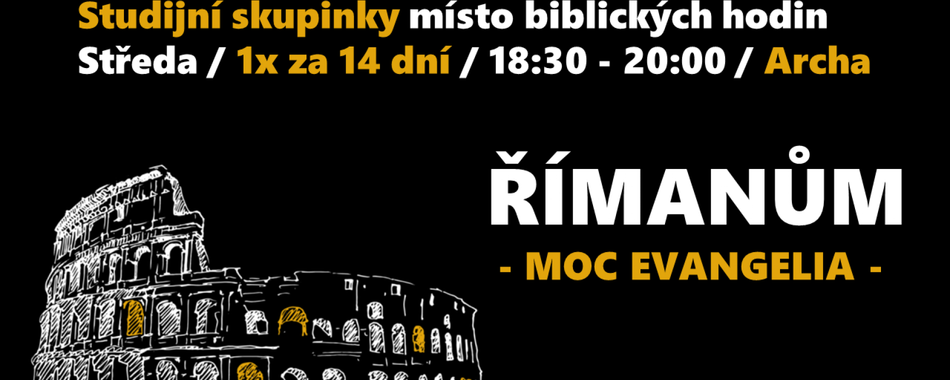Studijní skupinky místo biblických hodin