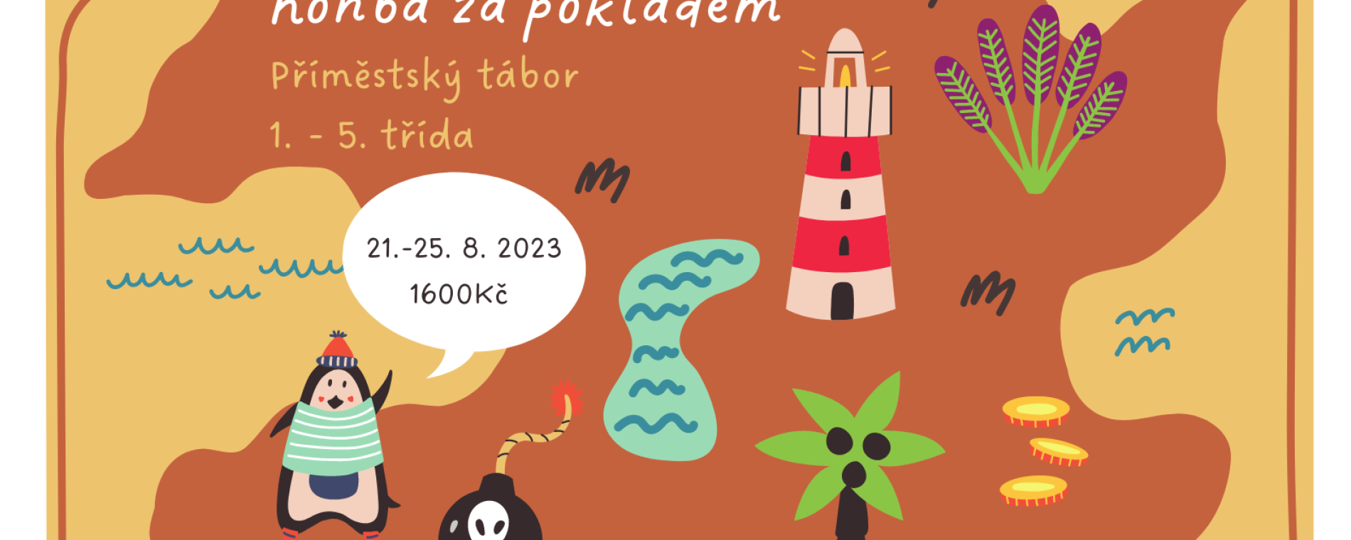 Příměstský tábor Čtyřlístek: honba za pokladem
