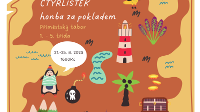 Příměstský tábor Čtyřlístek: honba za pokladem