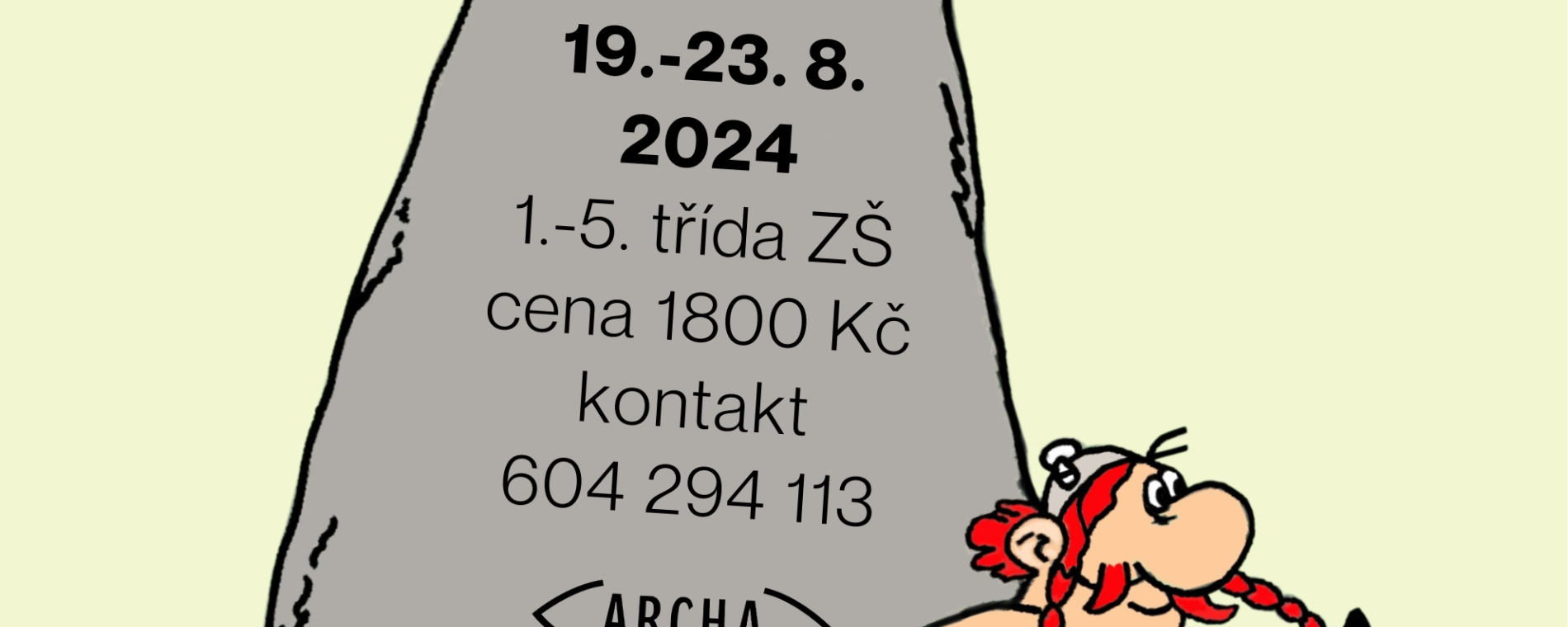 Příměstský tábor Asterix a Obelix