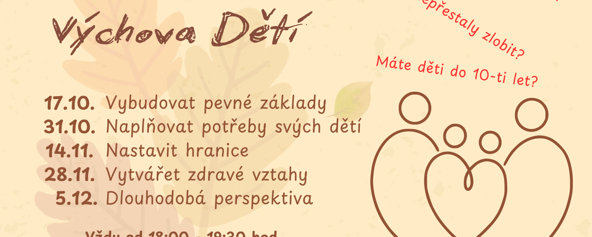 Kurz Výchova dětí