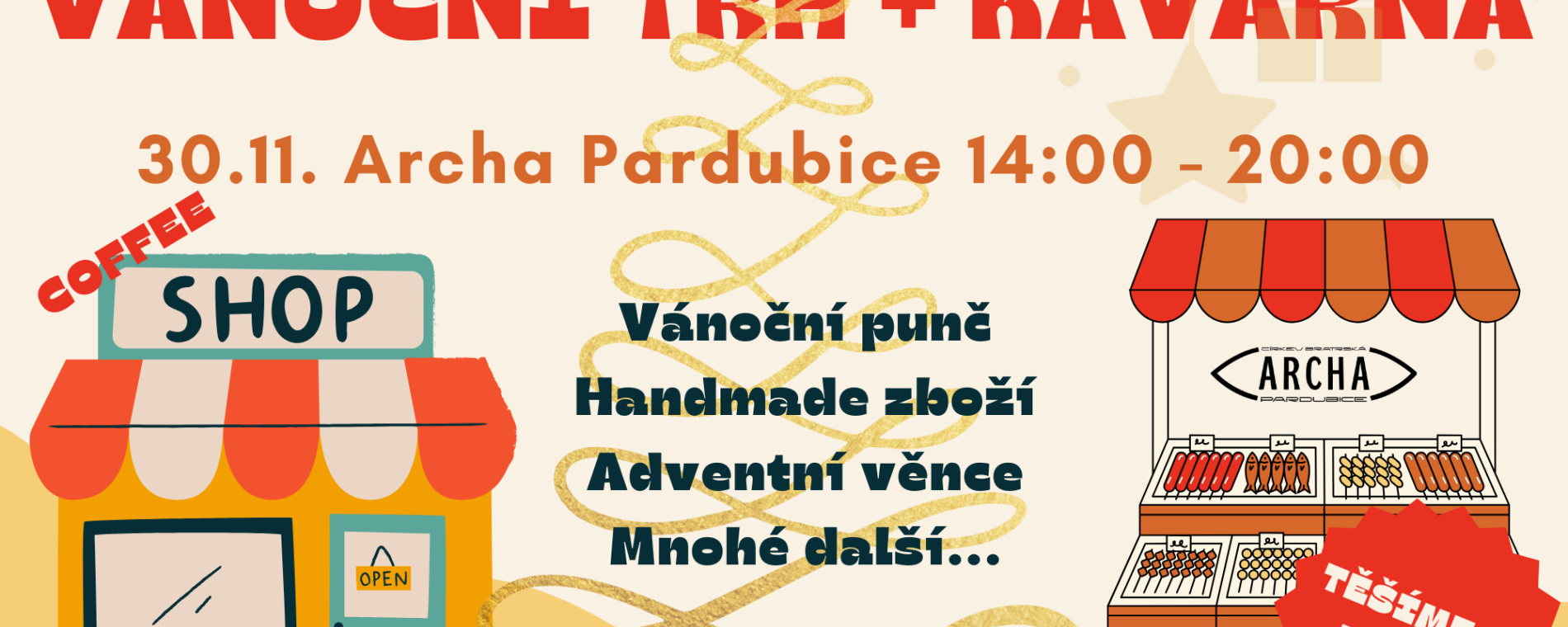 Vánoční trh + kavárna