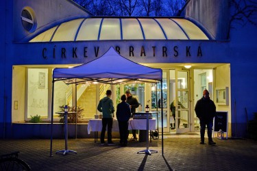 Vánoční zastavení v Arše / kavárna