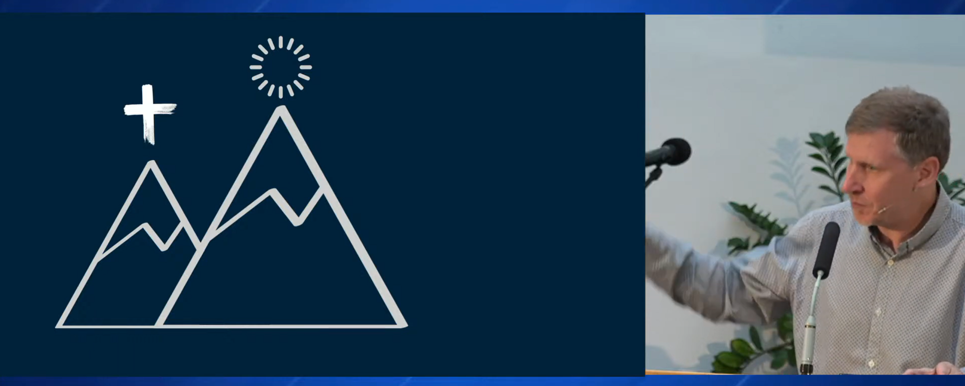 Dva vrcholy - celá bohoslužba