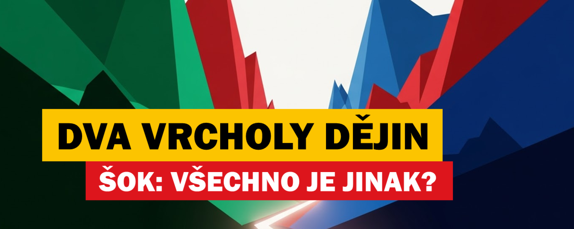 Dva vrcholy dějin • Co všechno Ježíš změnil?